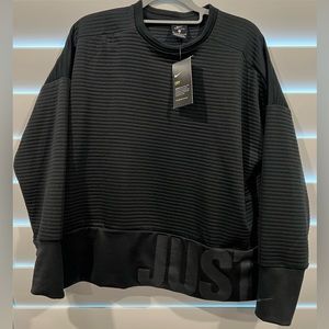Nike Dri-fit Black long sleeve/sweatshirt